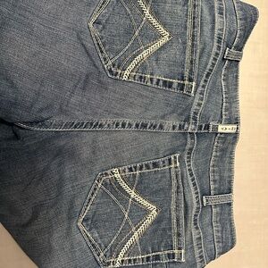 Ariat Light Blue Denim Jeans with Paisley Lining